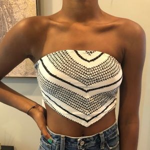 scarf crop top